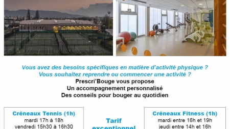 Grenoble Tennis : la santé, une priorité